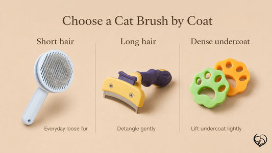 How to Choose a Cat Brush for Shedding (Short Hair, Long Hair & Undercoat)